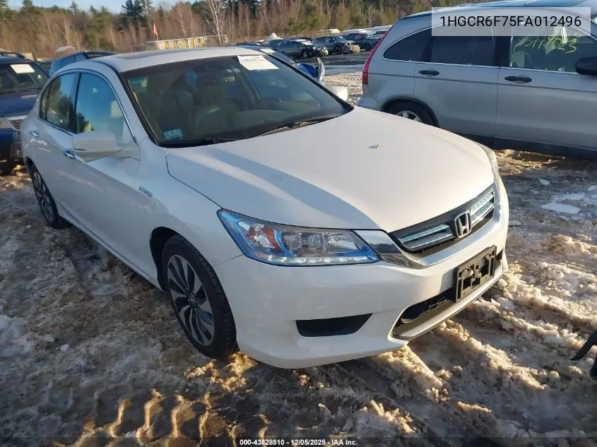 1HGCR6F75FA012496 2015 Honda Accord Hybrid Touring