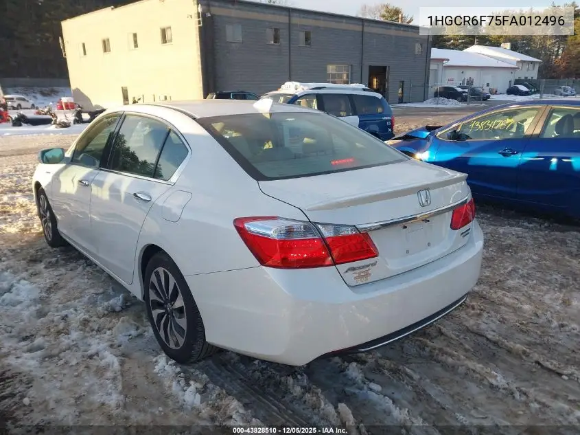 1HGCR6F75FA012496 2015 Honda Accord Hybrid Touring