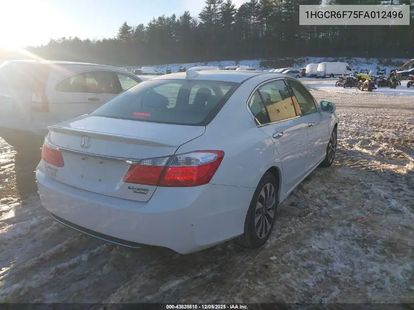 1HGCR6F75FA012496 2015 Honda Accord Hybrid Touring