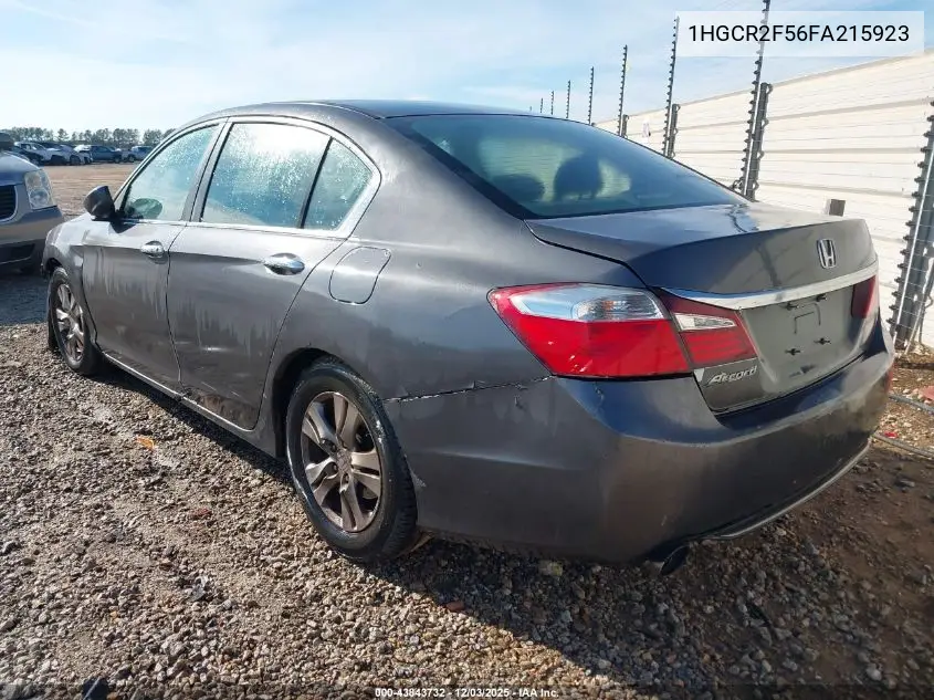 1HGCR2F56FA215923 2015 Honda Accord Sport