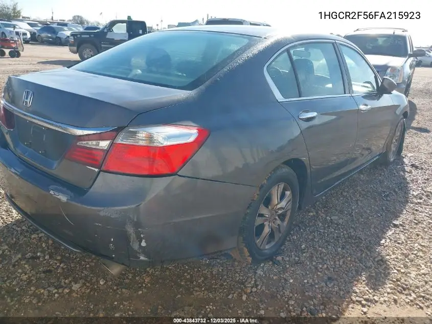 1HGCR2F56FA215923 2015 Honda Accord Sport