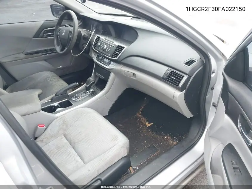 1HGCR2F30FA022150 2015 Honda Accord Lx