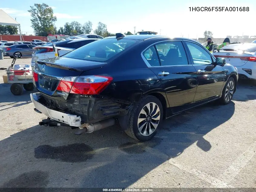 1HGCR6F55FA001688 2015 Honda Accord Hybrid Ex-L