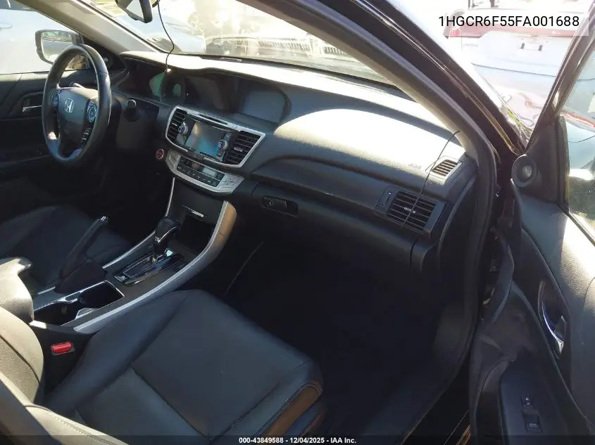 1HGCR6F55FA001688 2015 Honda Accord Hybrid Ex-L