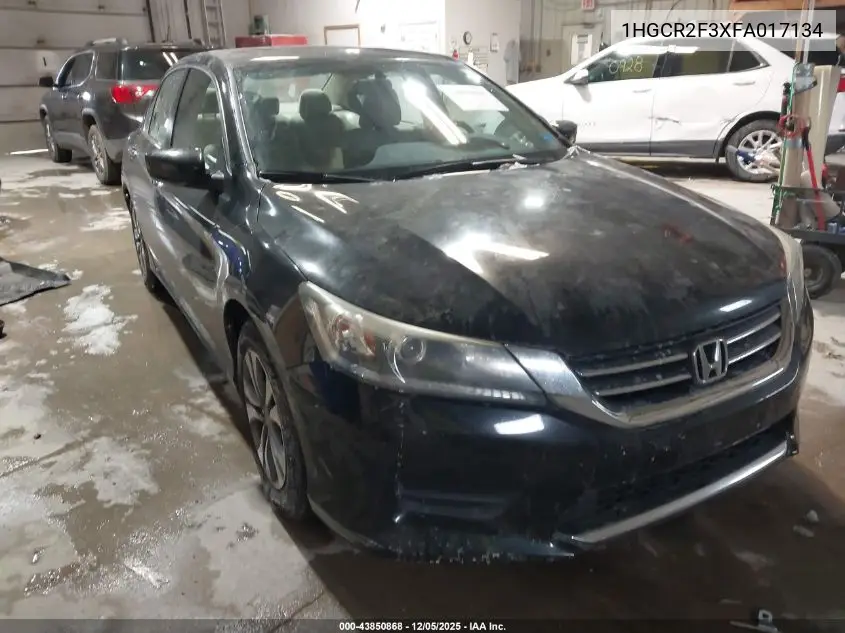 1HGCR2F3XFA017134 2015 Honda Accord Lx