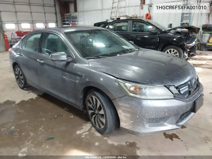 1HGCR6F5XFA001010 2015 Honda Accord Hybrid Ex-L
