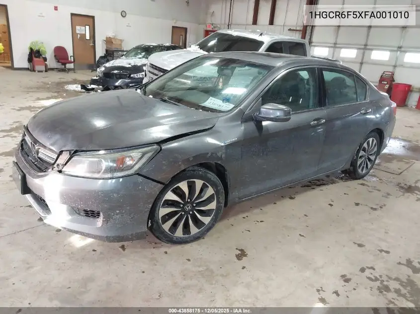 1HGCR6F5XFA001010 2015 Honda Accord Hybrid Ex-L
