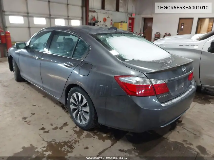 1HGCR6F5XFA001010 2015 Honda Accord Hybrid Ex-L