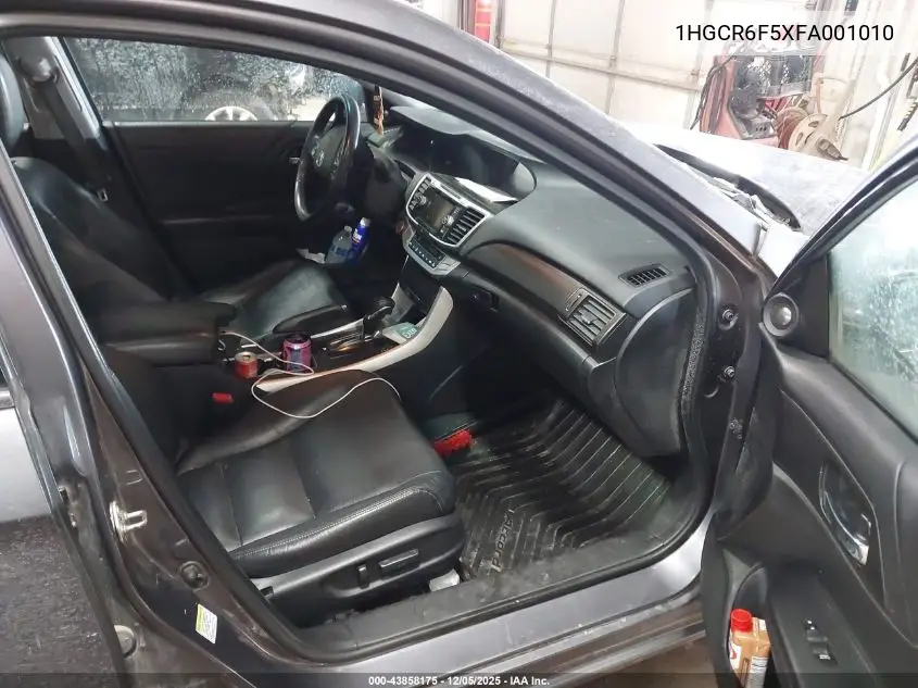 1HGCR6F5XFA001010 2015 Honda Accord Hybrid Ex-L