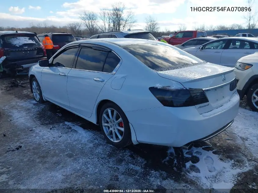 1HGCR2F54FA070896 2015 Honda Accord Sport