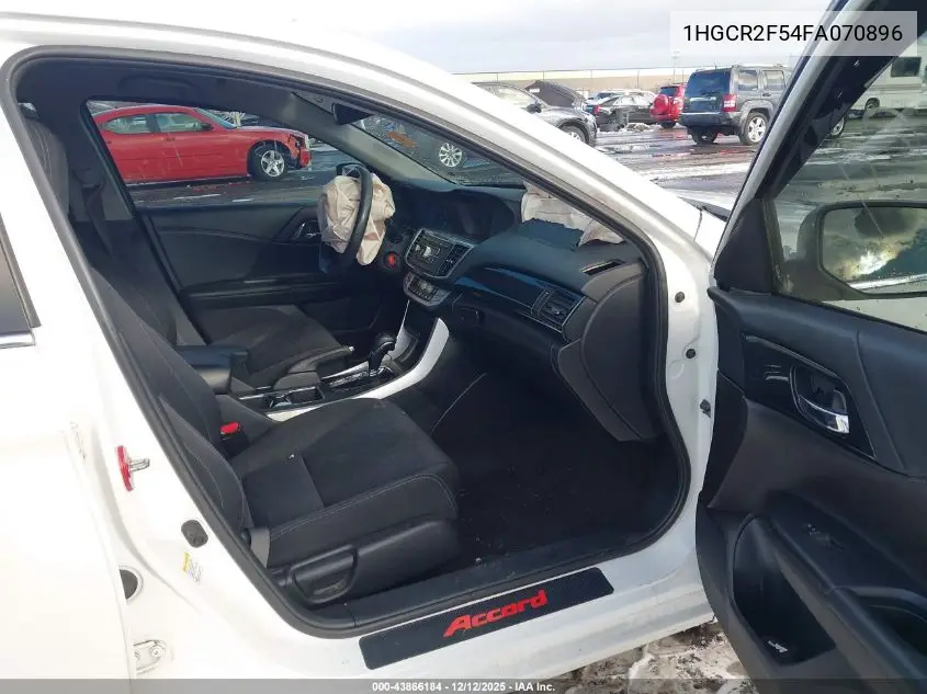 1HGCR2F54FA070896 2015 Honda Accord Sport