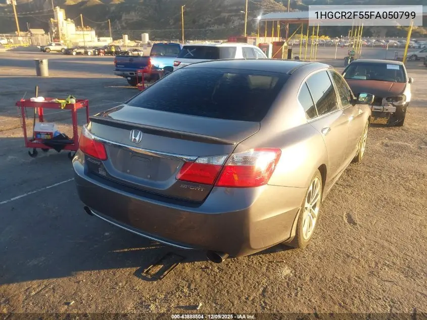1HGCR2F55FA050799 2015 Honda Accord Sport