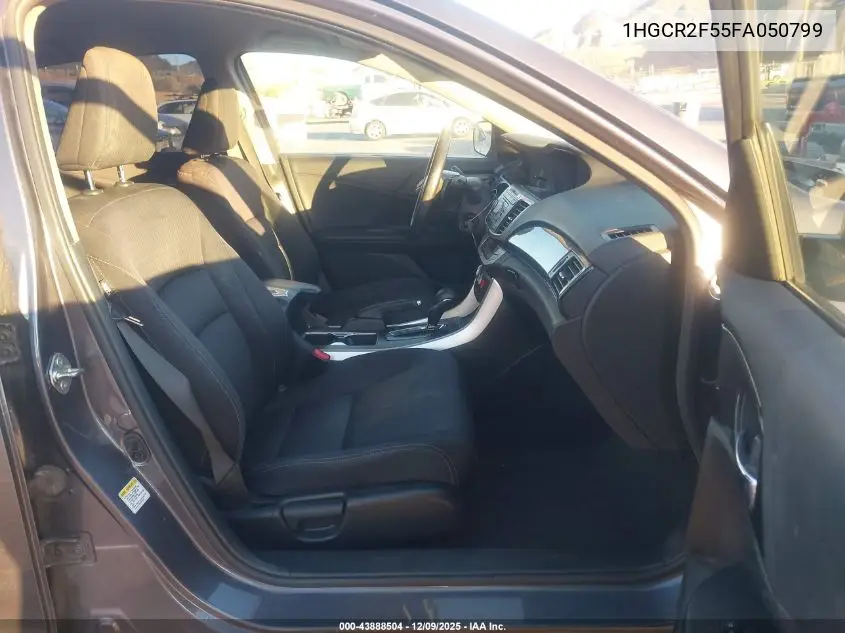 1HGCR2F55FA050799 2015 Honda Accord Sport