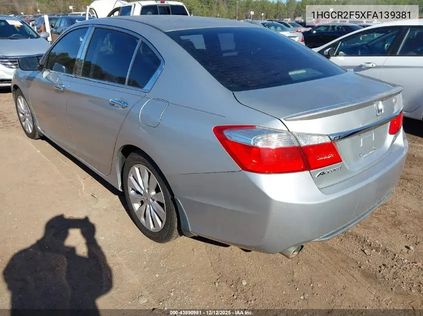 1HGCR2F5XFA139381 2015 Honda Accord Sport