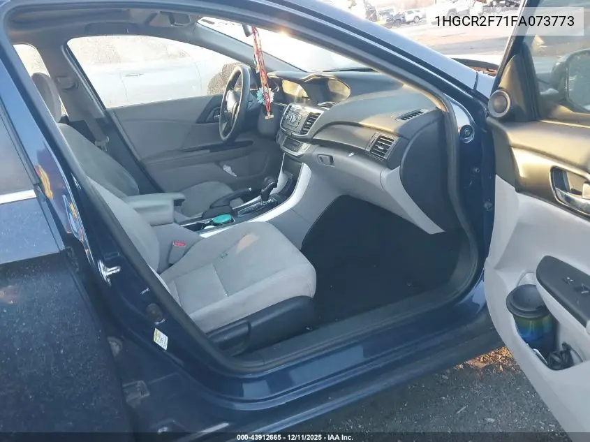 1HGCR2F71FA073773 2015 Honda Accord Ex