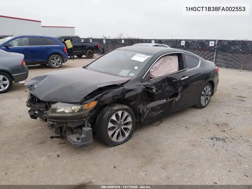1HGCT1B38FA002553 2015 Honda Accord Lx-S