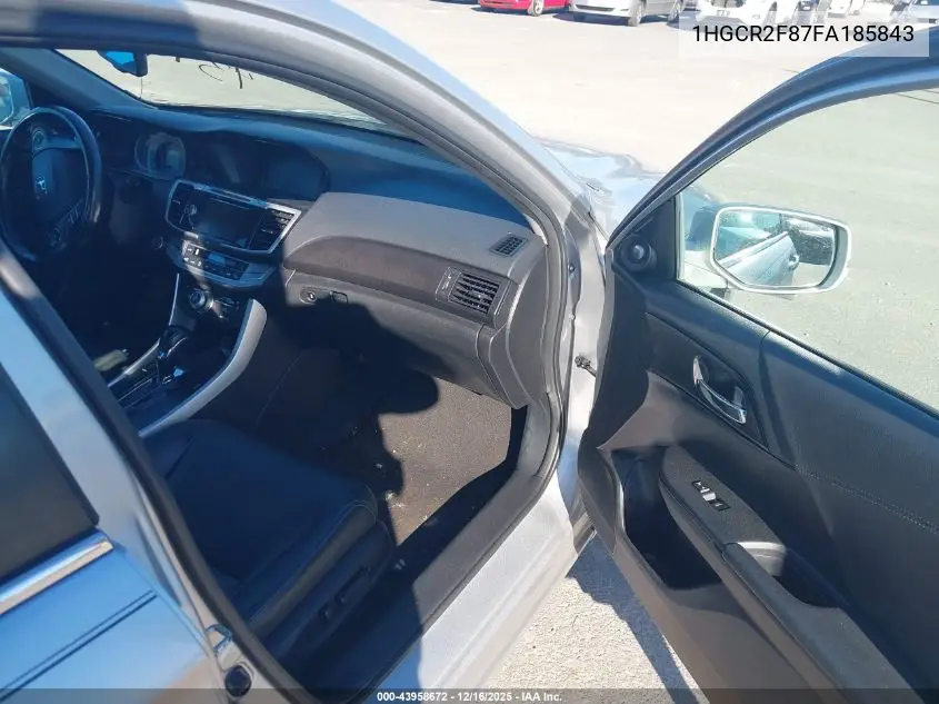 1HGCR2F87FA185843 2015 Honda Accord Ex-L
