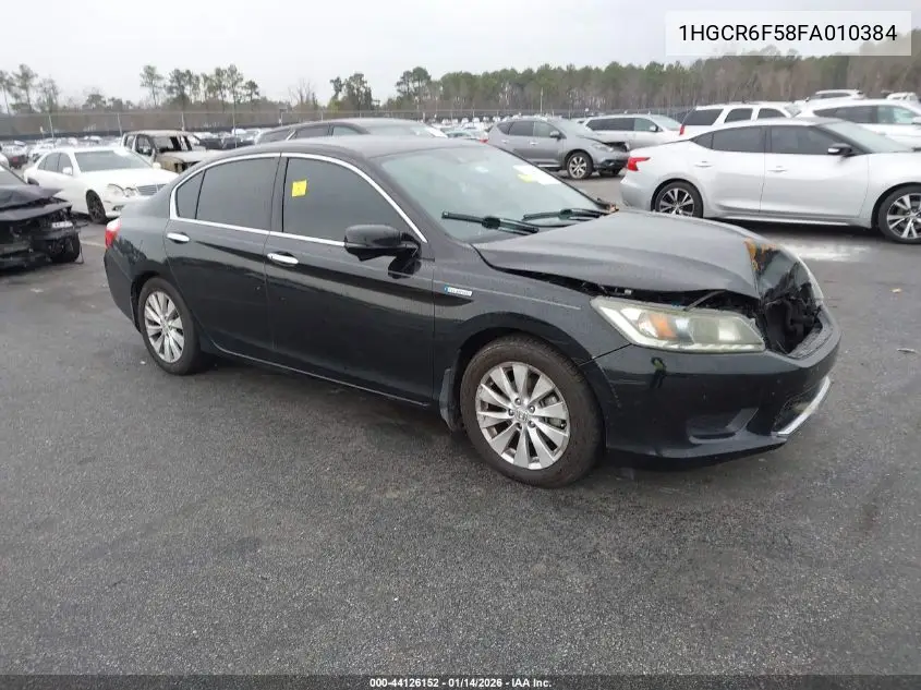1HGCR6F58FA010384 2015 Honda Accord Hybrid Ex-L
