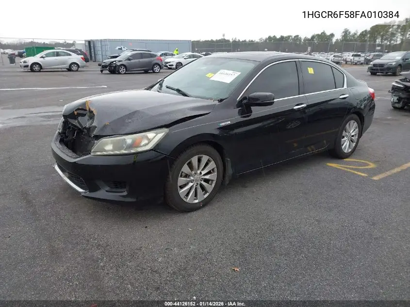 1HGCR6F58FA010384 2015 Honda Accord Hybrid Ex-L