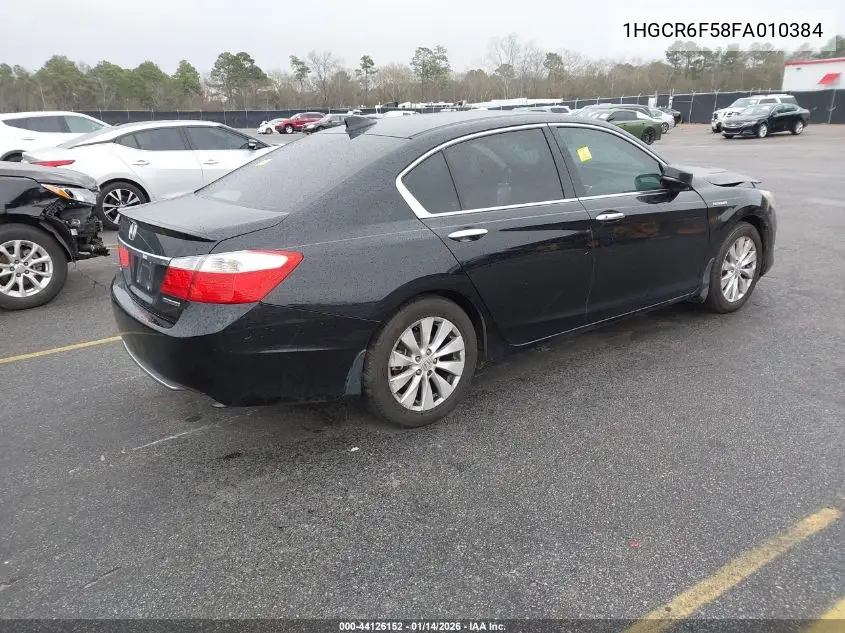 1HGCR6F58FA010384 2015 Honda Accord Hybrid Ex-L