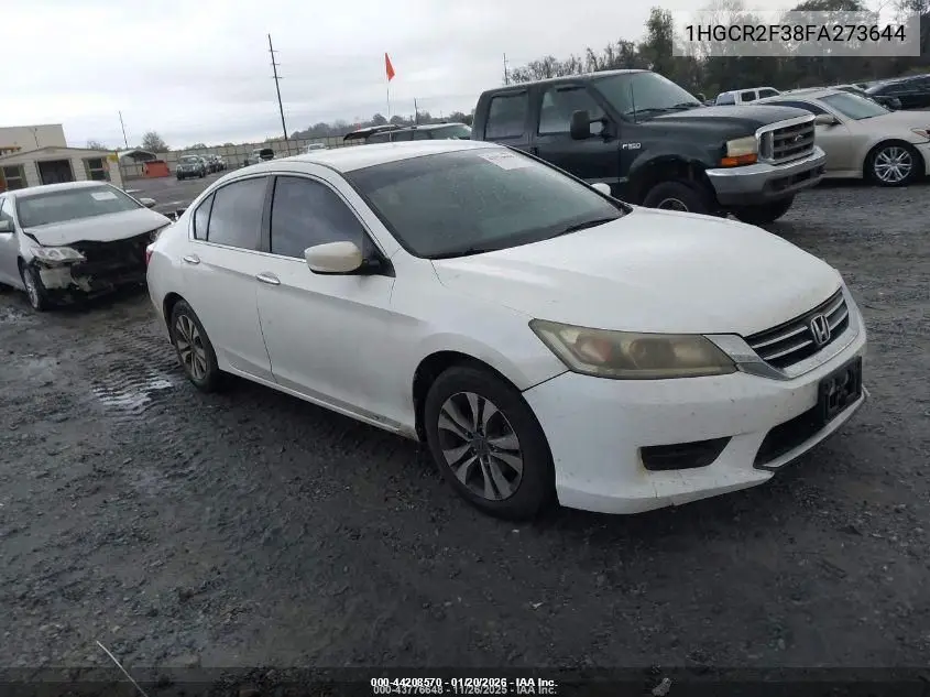 1HGCR2F38FA273644 2015 Honda Accord Lx