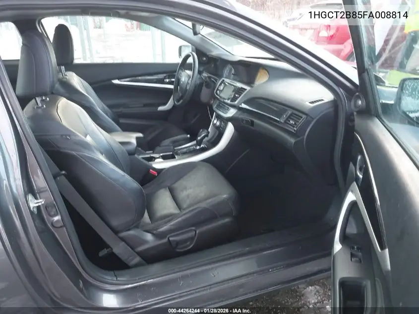 1HGCT2B85FA008814 2015 Honda Accord Ex-L V-6