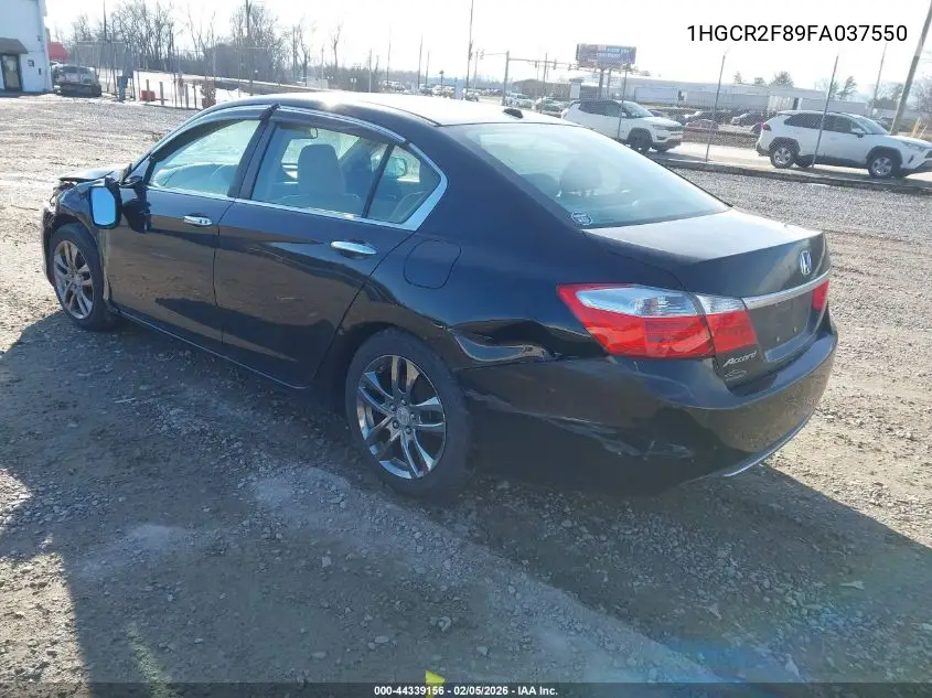 1HGCR2F89FA037550 2015 Honda Accord Ex-L