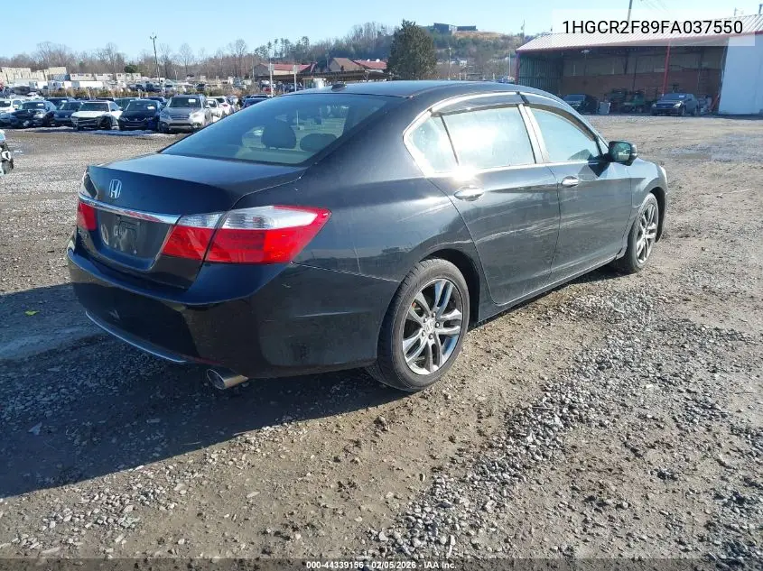 1HGCR2F89FA037550 2015 Honda Accord Ex-L
