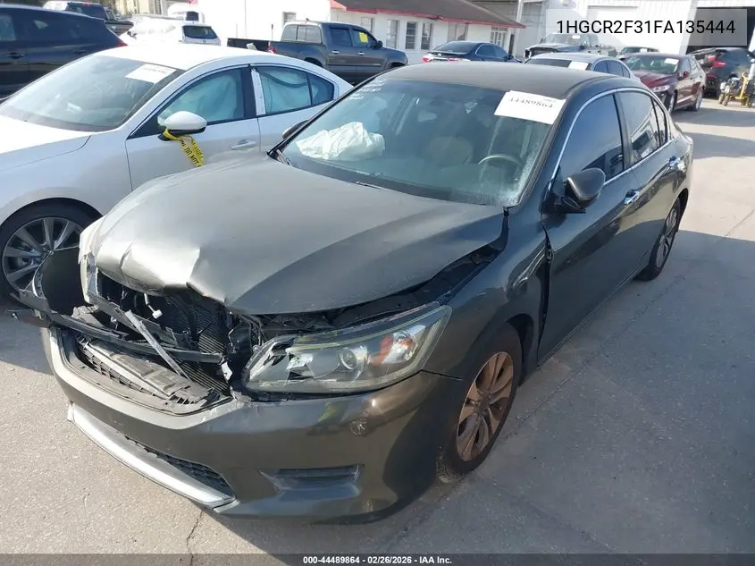 1HGCR2F31FA135444 2015 Honda Accord Lx