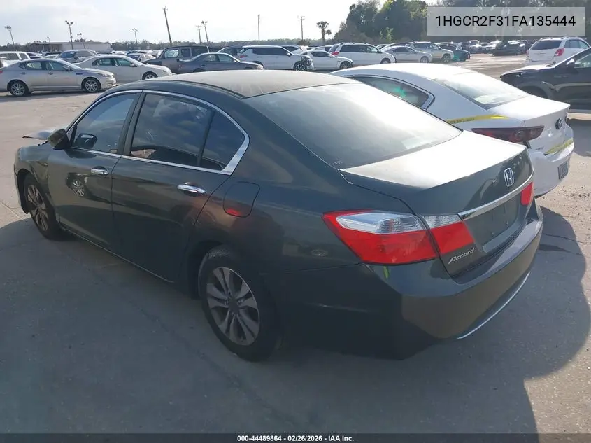 1HGCR2F31FA135444 2015 Honda Accord Lx