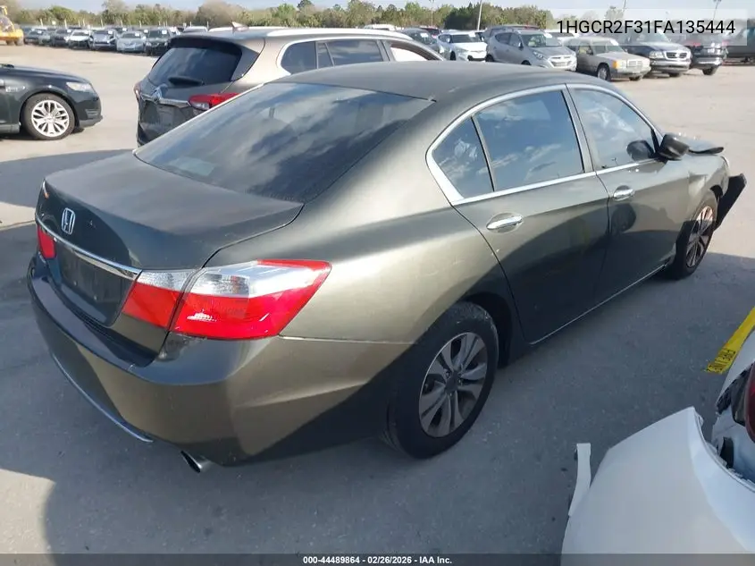 1HGCR2F31FA135444 2015 Honda Accord Lx