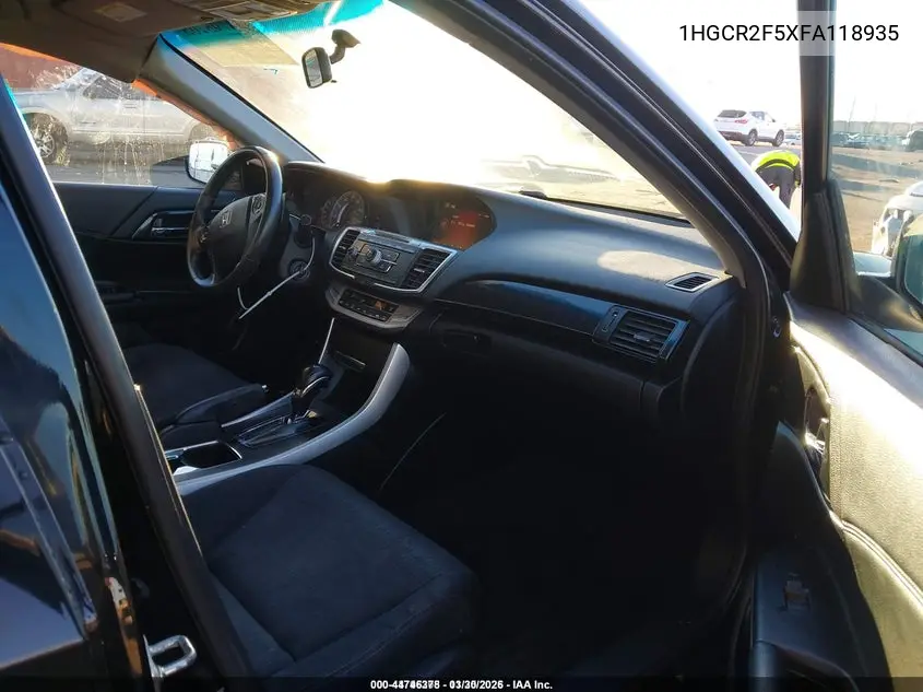 1HGCR2F5XFA118935 2015 Honda Accord Sport