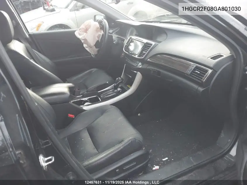 1HGCR2F08GA801030 2016 Honda Accord Touring