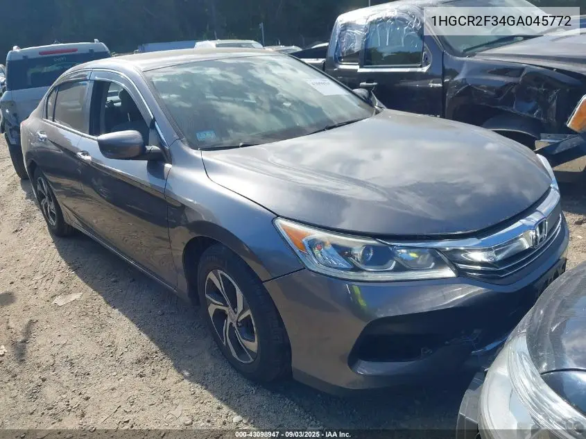 2016 Honda Accord Lx