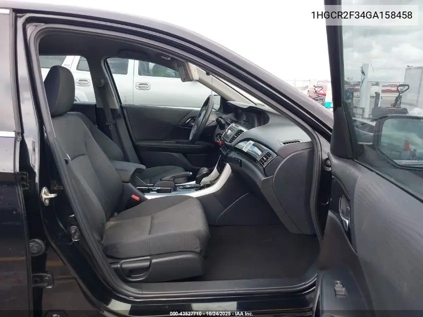 1HGCR2F34GA158458 2016 Honda Accord Lx