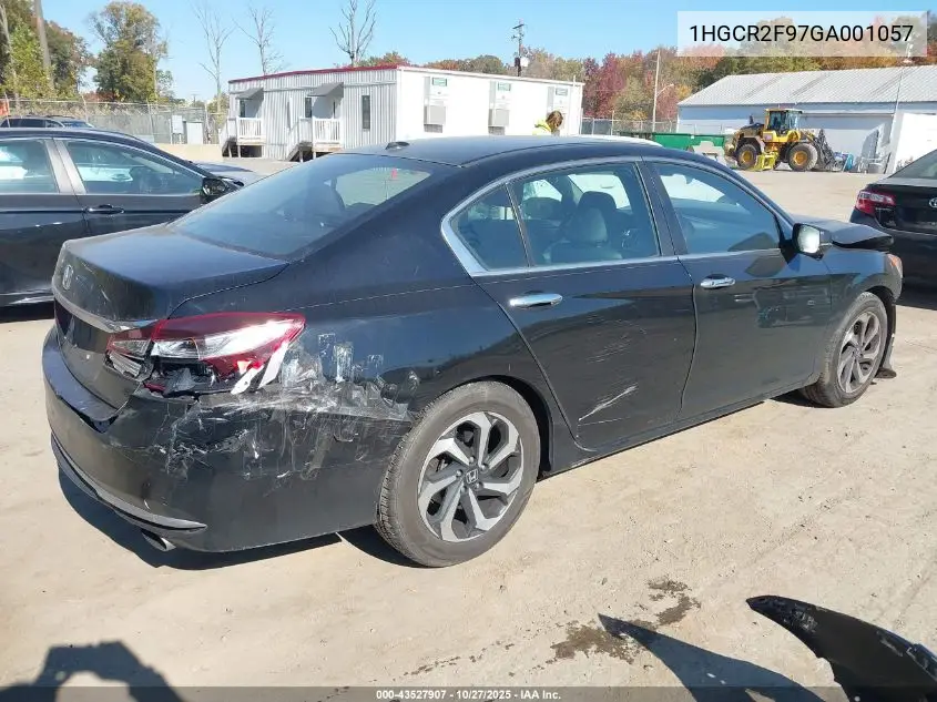 1HGCR2F97GA001057 2016 Honda Accord Ex-L