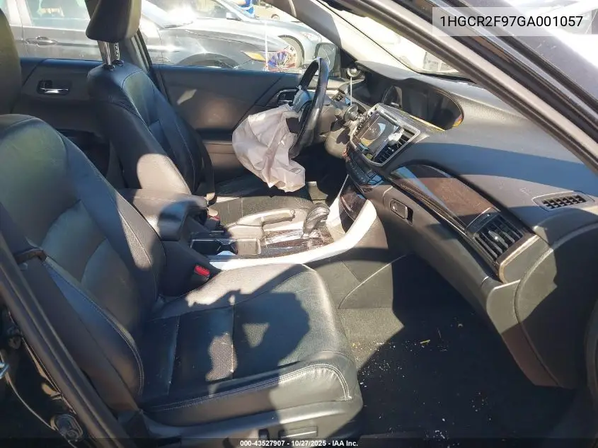 1HGCR2F97GA001057 2016 Honda Accord Ex-L