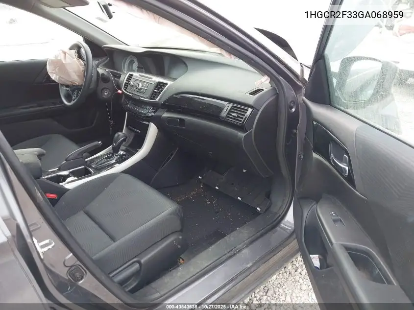 1HGCR2F33GA068959 2016 Honda Accord Lx
