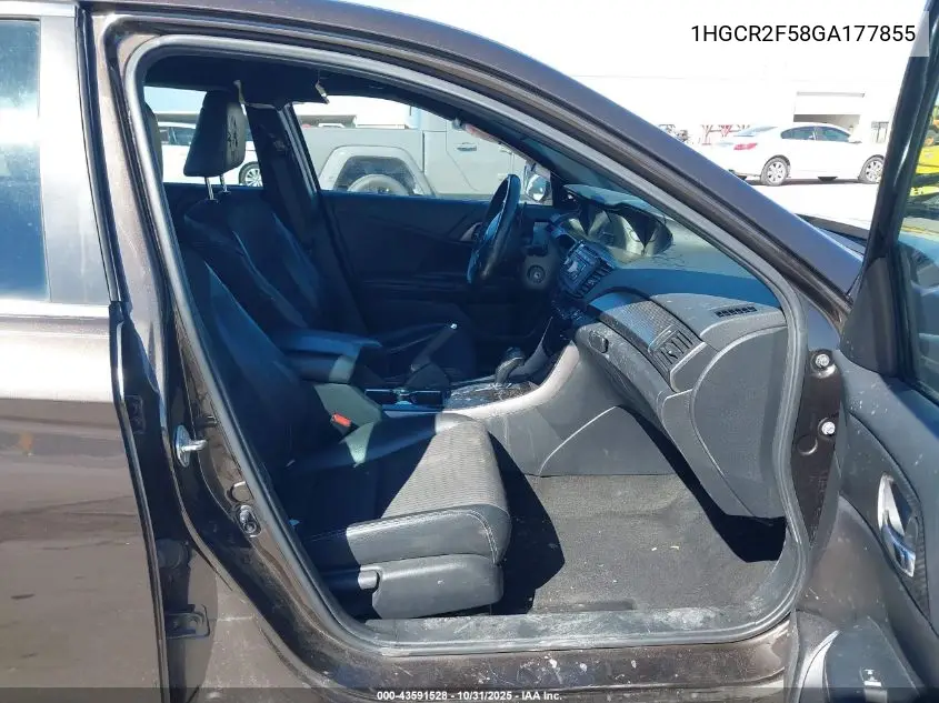 1HGCR2F58GA177855 2016 Honda Accord Sport