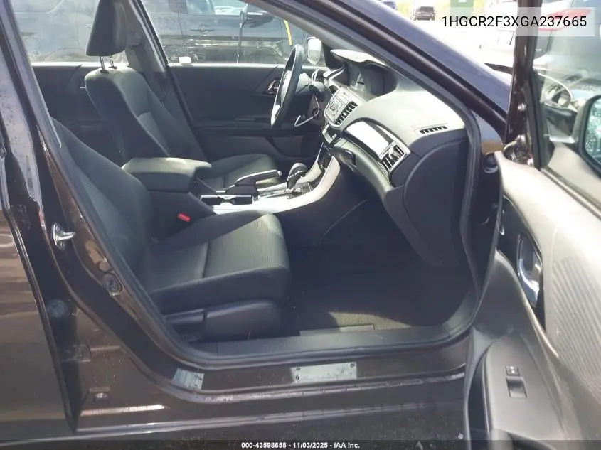 1HGCR2F3XGA237665 2016 Honda Accord Lx