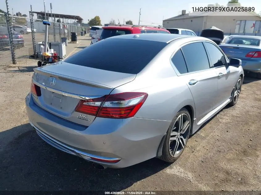 1HGCR3F9XGA025889 2016 Honda Accord Touring