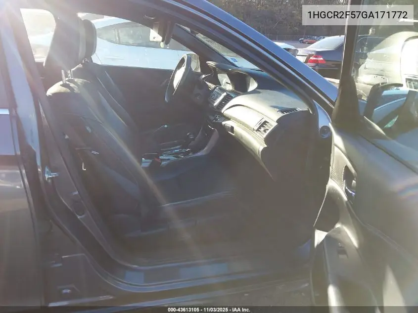 1HGCR2F57GA171772 2016 Honda Accord Sport