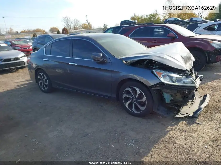 1HGCR2F7XGA162629 2016 Honda Accord Ex