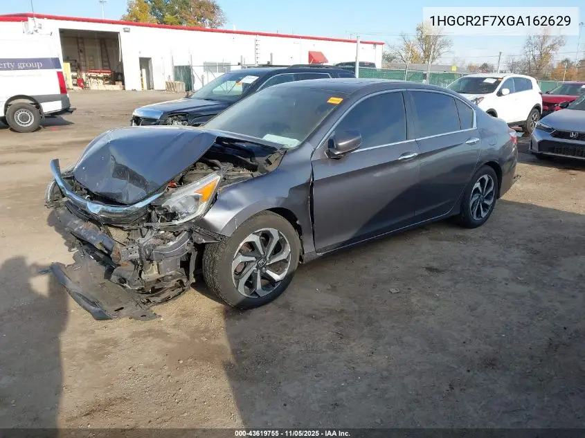 1HGCR2F7XGA162629 2016 Honda Accord Ex