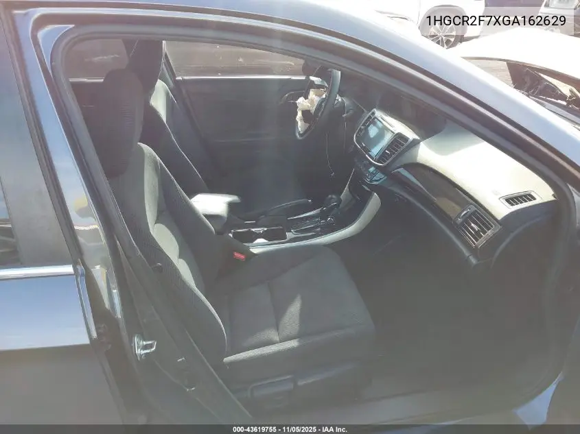 1HGCR2F7XGA162629 2016 Honda Accord Ex