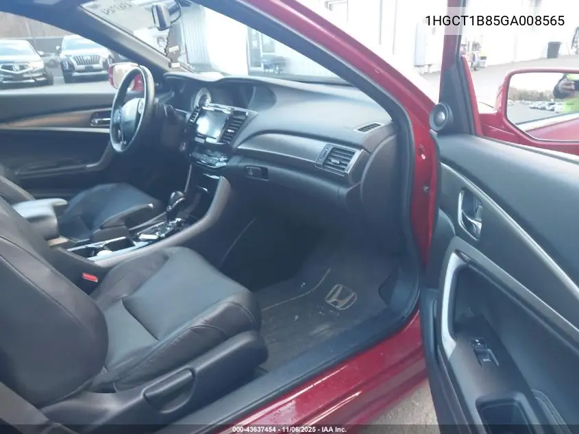 1HGCT1B85GA008565 2016 Honda Accord Ex-L