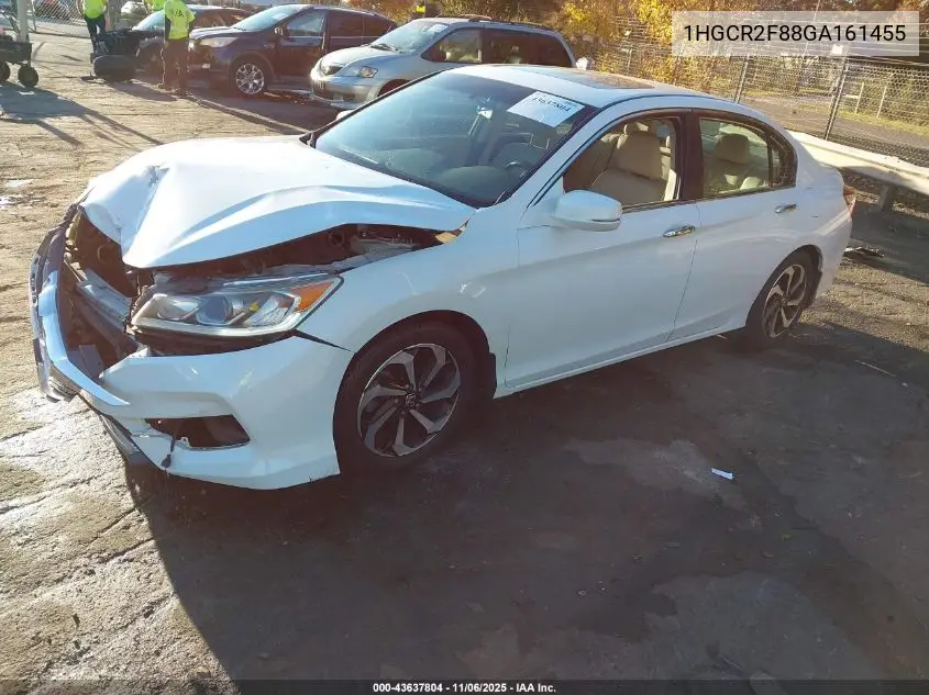 1HGCR2F88GA161455 2016 Honda Accord Ex-L