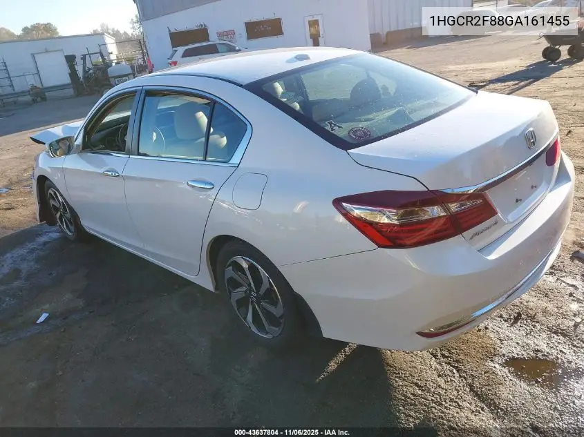 1HGCR2F88GA161455 2016 Honda Accord Ex-L
