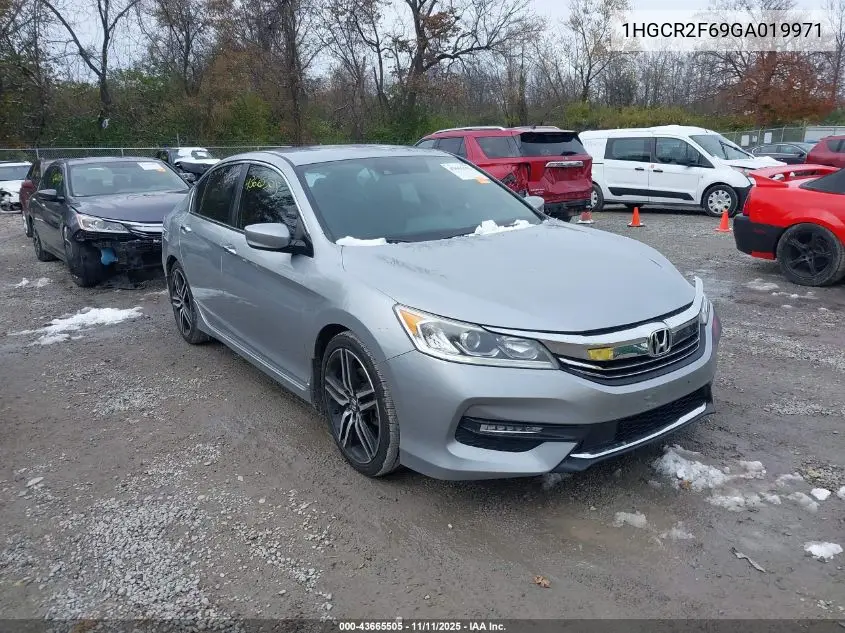 1HGCR2F69GA019971 2016 Honda Accord Sport