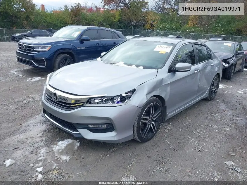 1HGCR2F69GA019971 2016 Honda Accord Sport